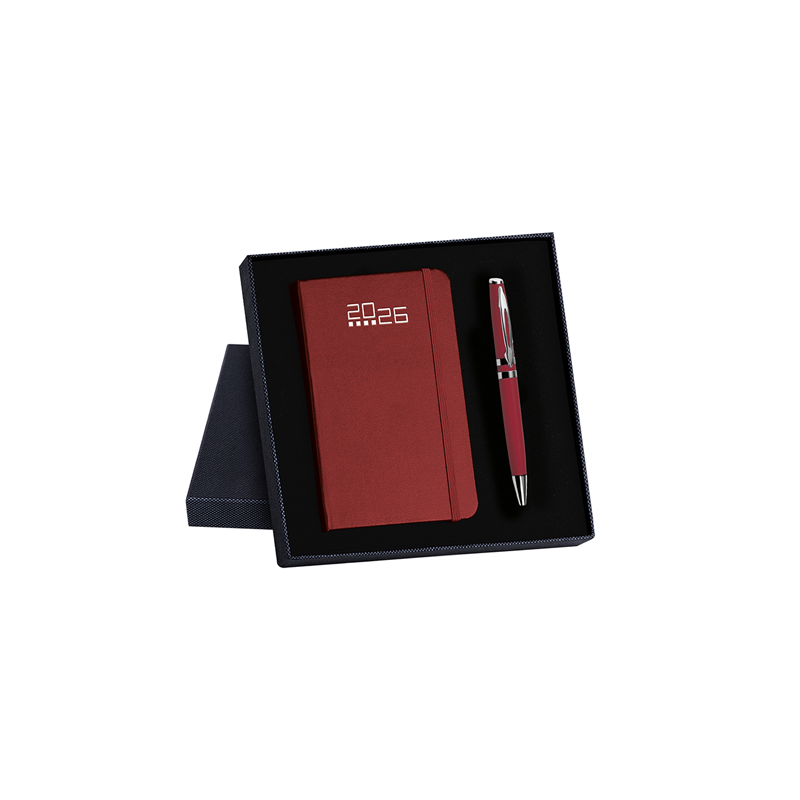 Parure agenda settimanale e penna PB573