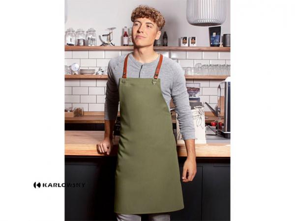 Bib Apron Green Generation Made of Recycled