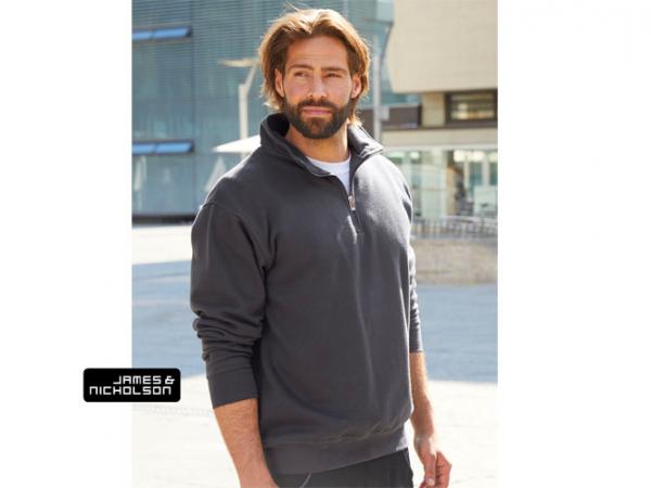 Workwear half zip sweat
