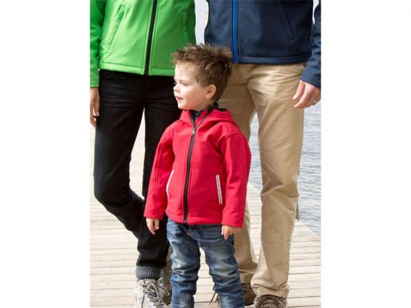 Junior Hooded Softshell Jacket
