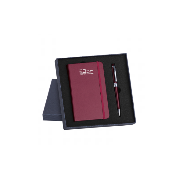 Parure agenda settimanale e penna PB573