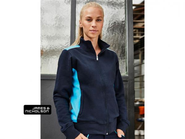 Ladies' workwear sweat jacket - color