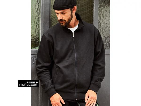 Workwear sweat jacket