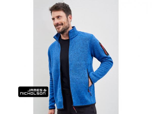 Men's Knitted fleece jacket