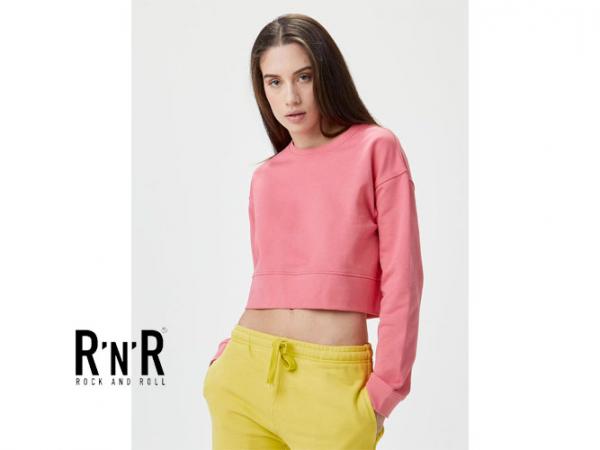 Women's terry cropped
