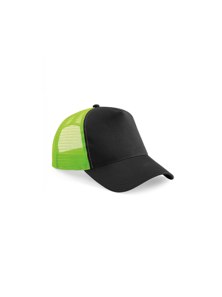 black/lime green
