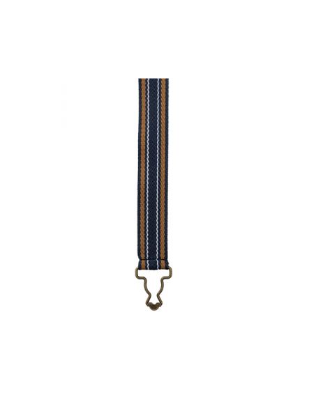 bretelle intercambiabili navy a scacchi