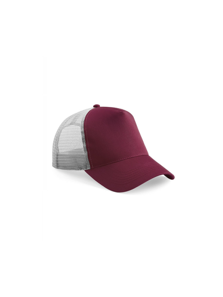 burgundy/light grey