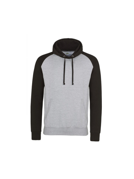 heather grey/jet black