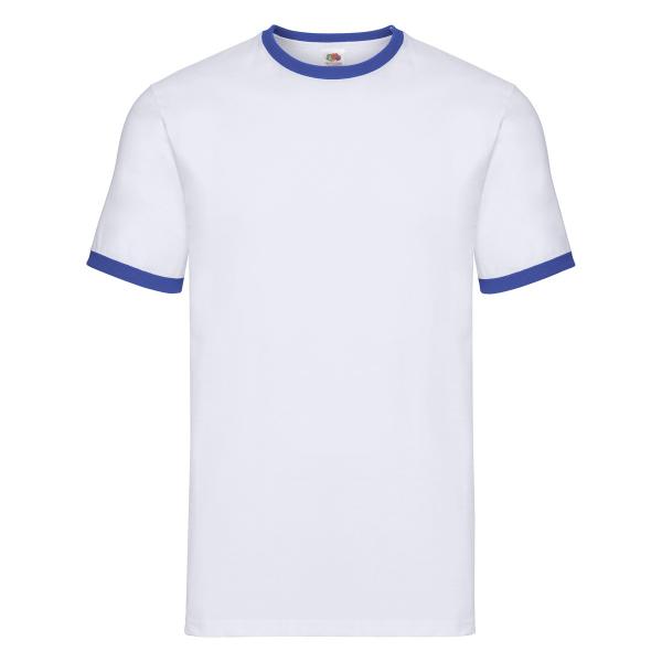 white/royal blu